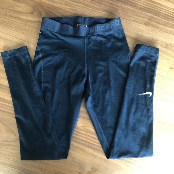 Nike Dri-Fit Leggings, Black, Size Small - Picture 2 of 4